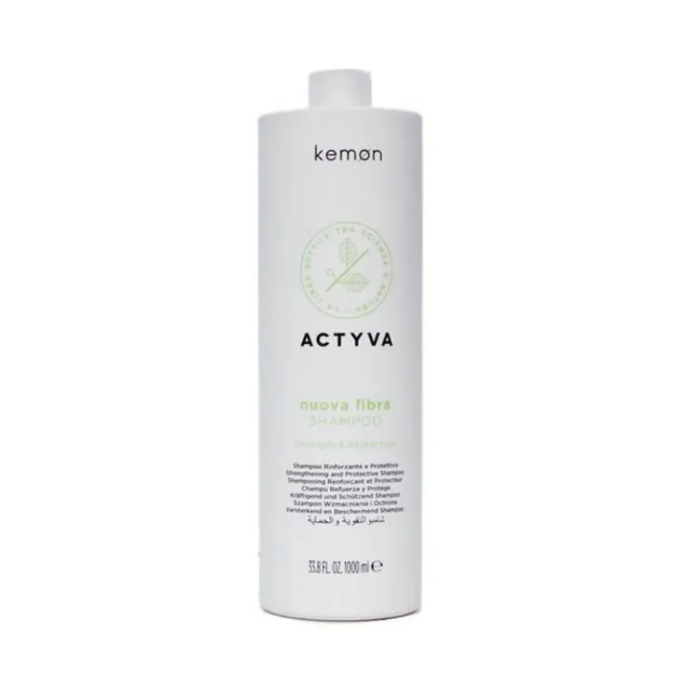 KEMON Actyva Nuova Fibra Shampoo Straight Protection 2 Uds 1L | NeceserOnline