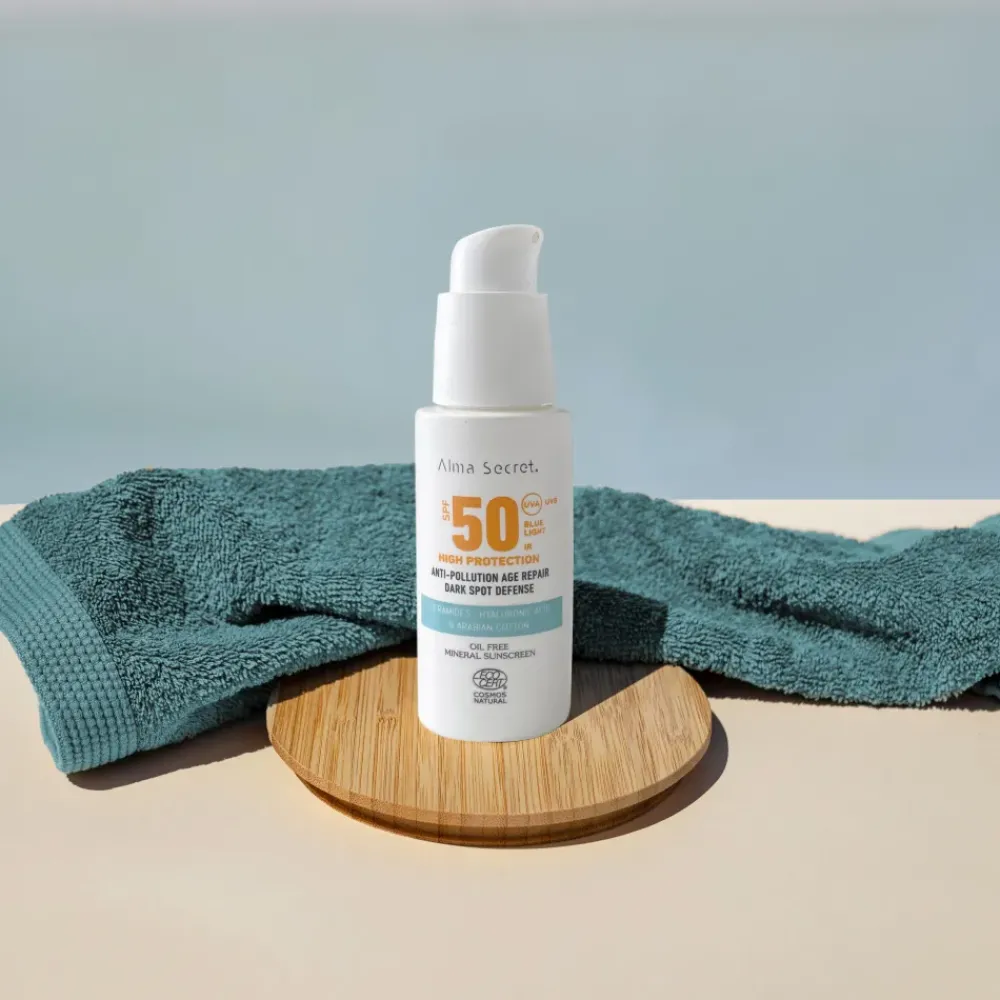 Alma Secret Crema Facial con Alta Protección Solar SPF50 50ml