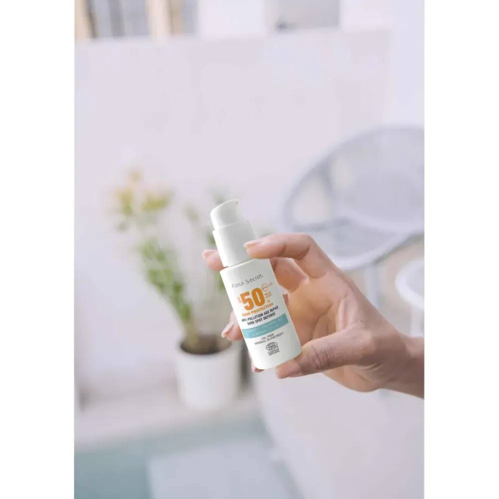 Alma Secret Crema Facial con Alta Protección Solar SPF50 50ml