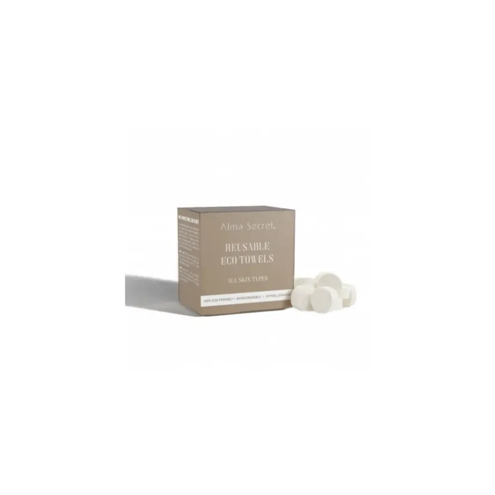 Alma Secret reusable toallitas comprimidas 15u
