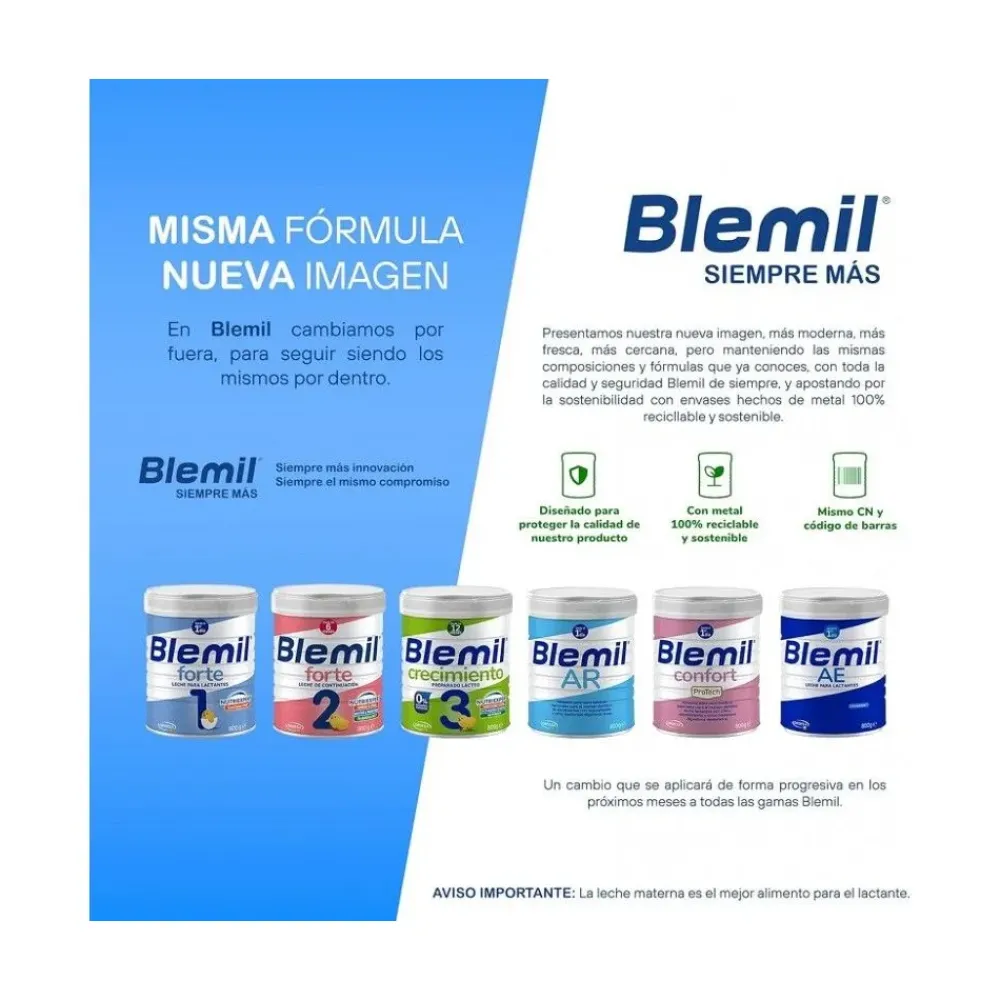 Ordesa Blemil 3 Crecimiento 800g | Comprar Online