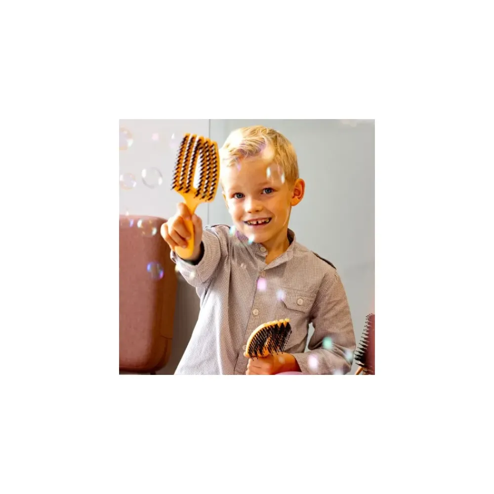 Olivia Garden Cepillo Fingerbrush Care Mini Kids Yellow