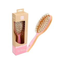ILU Comprar Cepillo Bambú Desenredante Ovalado Rosa
