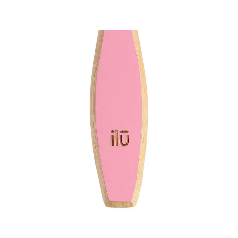 ILU Comprar Cepillo Bambú Desenredante Ovalado Rosa