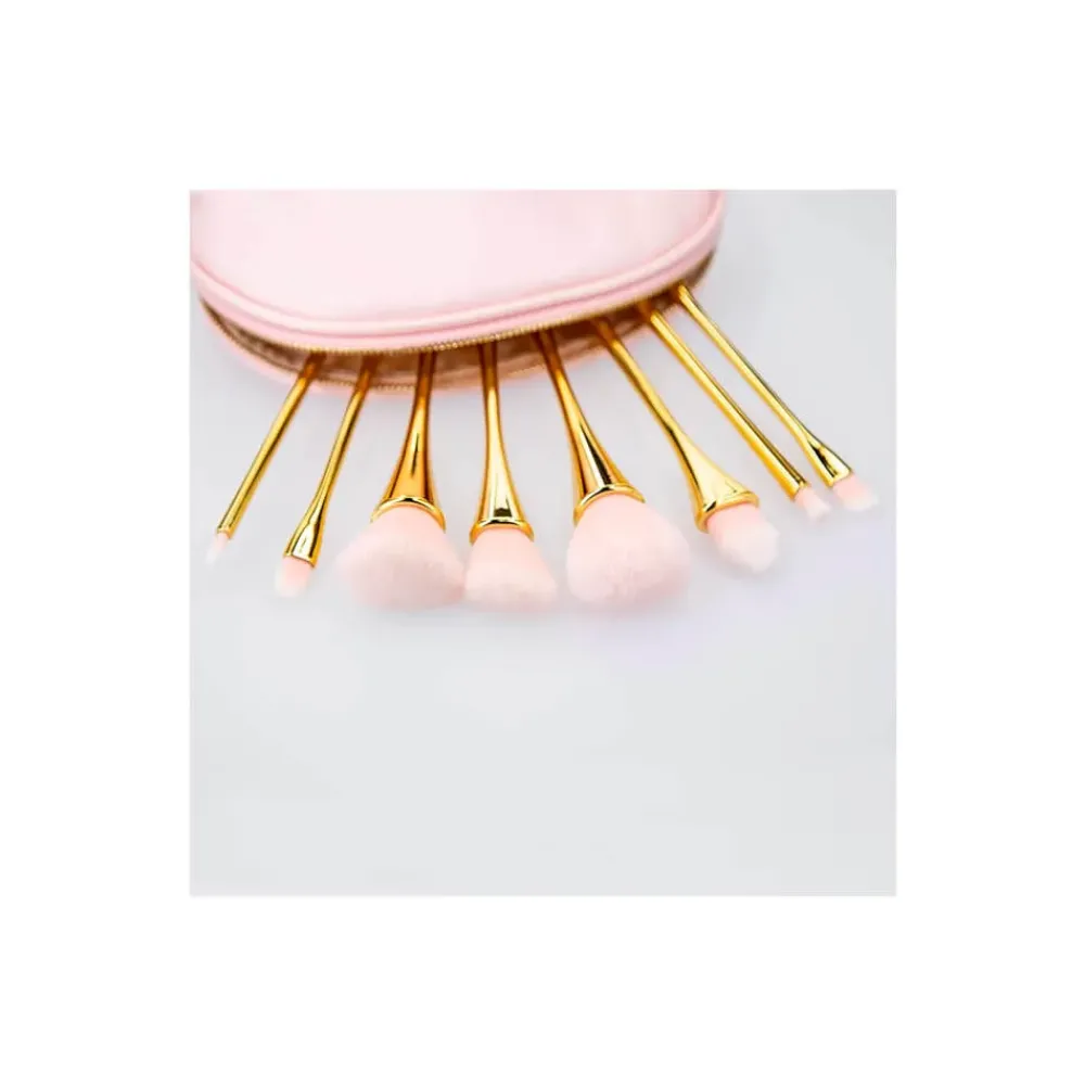 Mimo Comprar Set de 8 Brochas Dorado