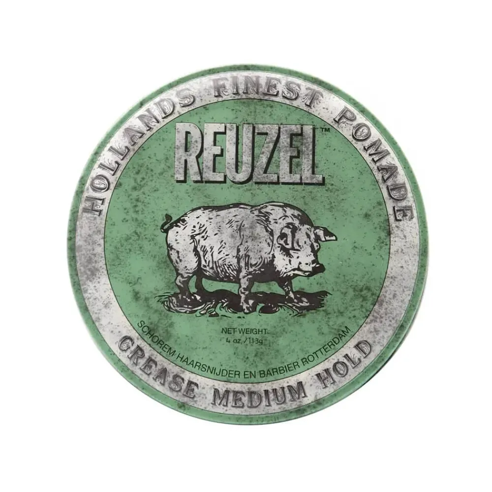 Hombre Reuzel Comprar Green Grease Medium Hold Pomade 35 gr