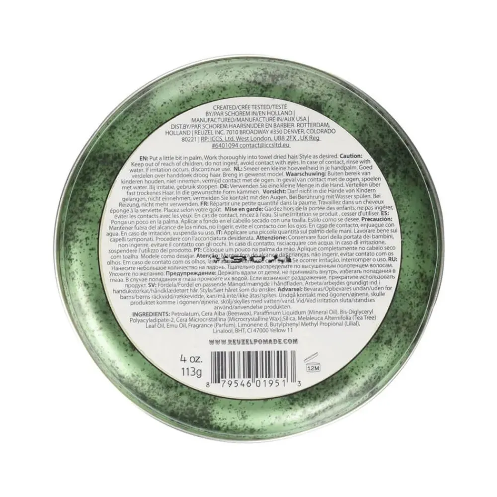 Hombre Reuzel Comprar Green Grease Medium Hold Pomade 35 gr