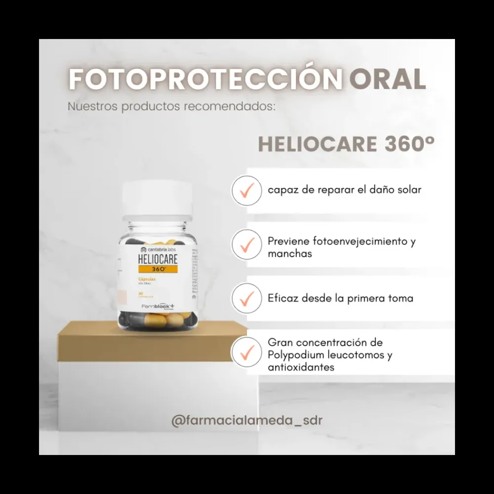 Heliocare 360º D Plus 30 Capsulas | Comprar Online