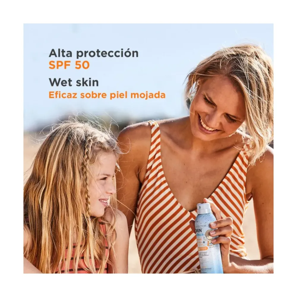 Isdin Pediatrics Transparent Spray Wet Skin