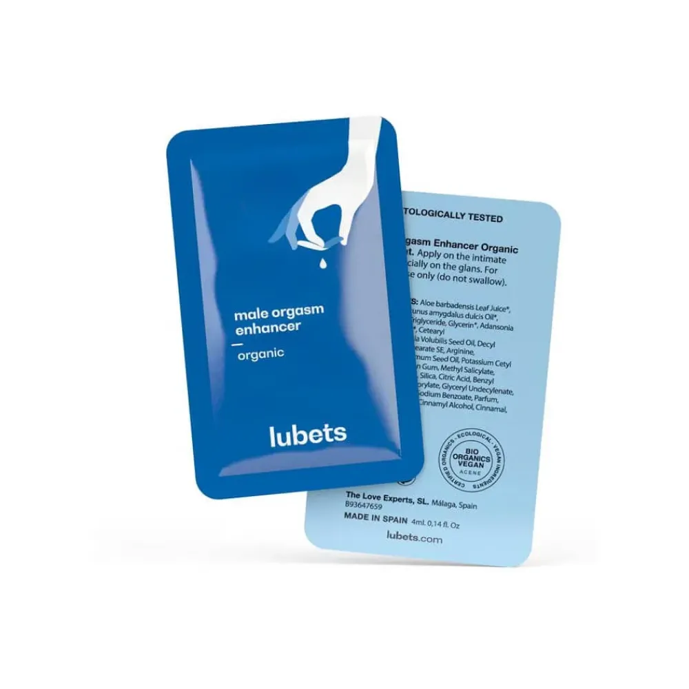 LUBETS Gel lubricante potenciador orgasmo masculino 4ml