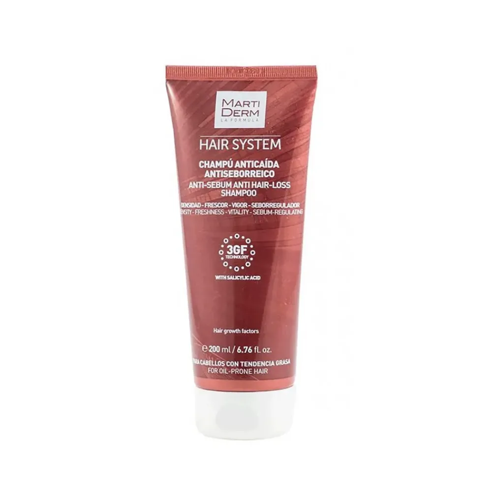 MartiDerm Champú Anticaída Antiseborreico 200ML