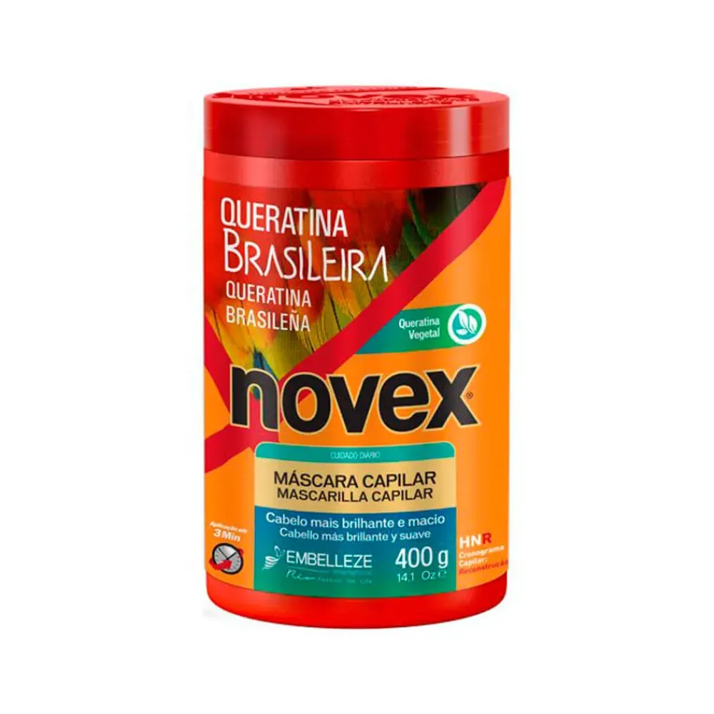 Novex Queratina Brasileña 400 gr mascarilla