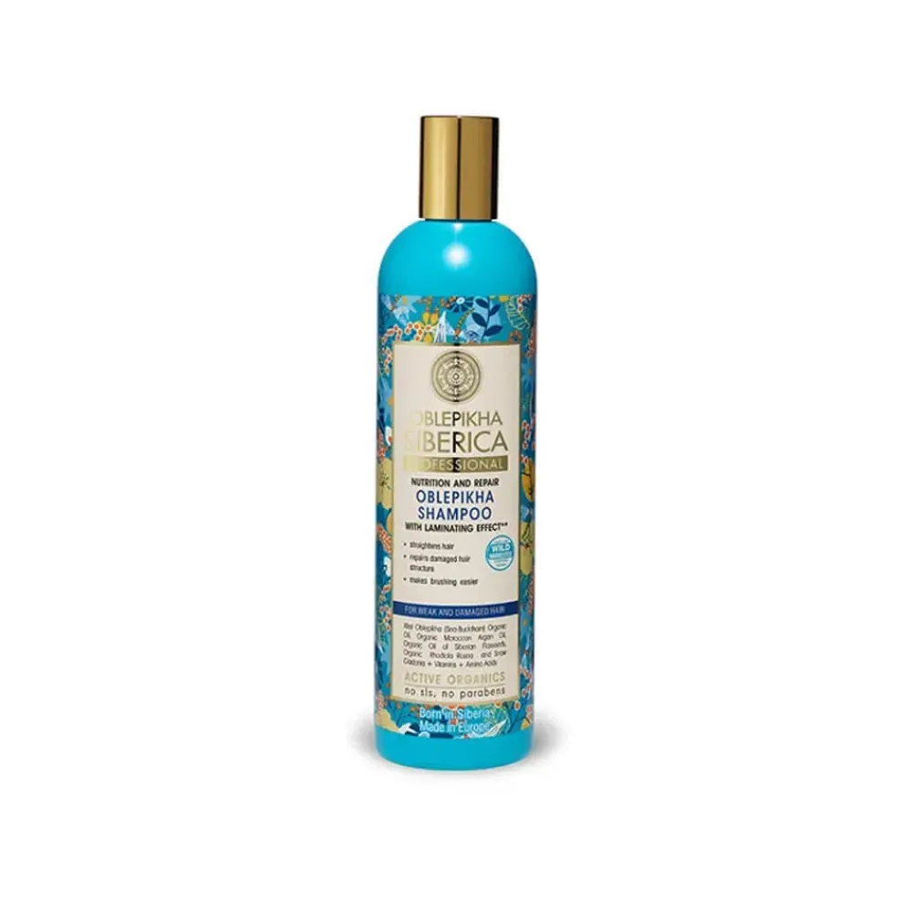 Oblephika siberica Oblepikha siberica Champú Orgánico Nutre y repara 400 ml