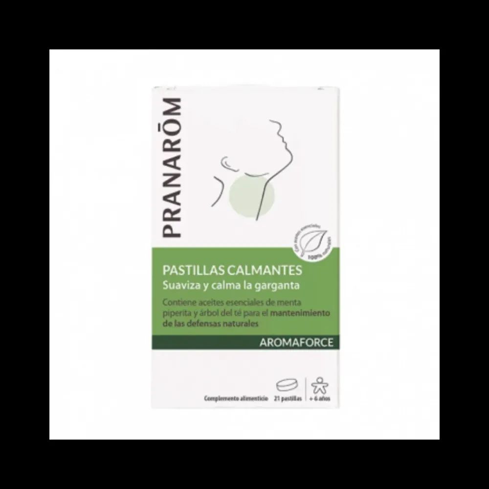 Pranarom Aromaforce pastillas calmante 21 comprimidos